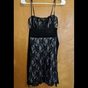 Black dress lace